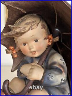 RARE LARGE HUMMEL UMBRELLA GIRL #152 B TMK 2 Goebel Hummel GERMANY 8