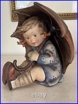 RARE LARGE HUMMEL UMBRELLA GIRL #152 B TMK 2 Goebel Hummel GERMANY 8