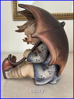 RARE LARGE HUMMEL UMBRELLA GIRL #152 B TMK 2 Goebel Hummel GERMANY 8