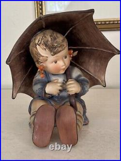 RARE LARGE HUMMEL UMBRELLA GIRL #152 B TMK 2 Goebel Hummel GERMANY 8