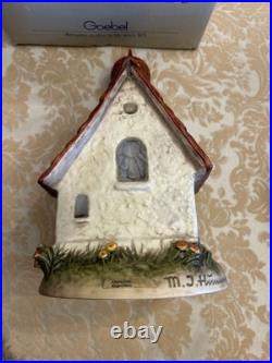 RARE Large Goebel Hummel Chapel Time Clock Time In Box QU/86 XX Pd. Orig. $945