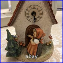 RARE Large Goebel Hummel Chapel Time Clock Time In Box QU/86 XX Pd. Orig. $945