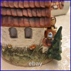 RARE Large Goebel Hummel Chapel Time Clock Time In Box QU/86 XX Pd. Orig. $945
