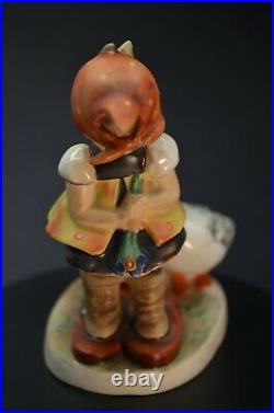 RARE TMK 1 GOEBEL Hummel Incised Crown Goose Girl 47 0 Raised Grass