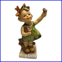 RARE Vintage Hummel Goebel Figurine #72 Spring Cheer Girl TMK-3 Stylized Bee 5