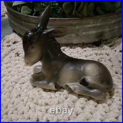 Rare 1950's Early Marks Goebel Hummel Christmas Nativity Donkey