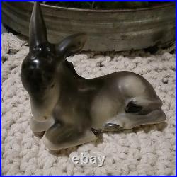 Rare 1950's Early Marks Goebel Hummel Christmas Nativity Donkey