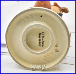 Rare Goebel Hummel #133 Mothers Helper Us Zone Germany Incised Crown Mark 5.25 Rare Goebel Hummel #133 Mothers Helper Us Zone Germany Incised Crown Mark 5.25
