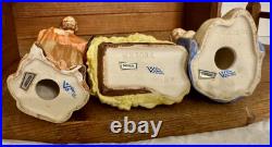 Rare Goebel Hummel 15-Pc Nativity Set W. Germany HX303 1960 with Crèche & Palm Tree