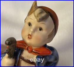 Rare Goebel Hummel #16'Little Hiker' Figurine TMK-1 Crown Mark? Excellent