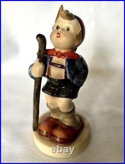 Rare Goebel Hummel #16'Little Hiker' Figurine TMK-1 Crown Mark? Excellent