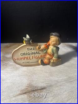 Rare Goebel Hummel 187 Dealer Plaque Sign Tmk2 1947
