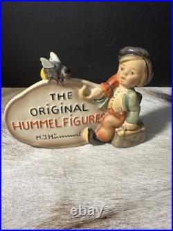 Rare Goebel Hummel 187 Dealer Plaque Sign Tmk2 1947