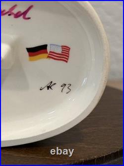 Rare Goebel Hummel Crossroads 331 Military Edition Singed By C. Goebel with COA