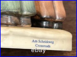 Rare Goebel Hummel Crossroads 331 Military Edition Singed By C. Goebel with COA