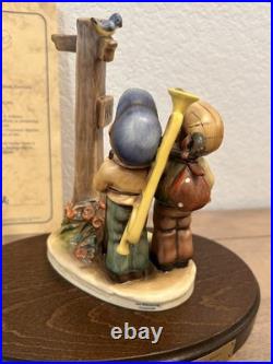 Rare Goebel Hummel Crossroads 331 Military Edition Singed By C. Goebel with COA