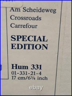Rare Goebel Hummel Crossroads 331 Military Edition Singed By C. Goebel with COA