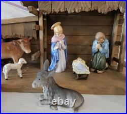 Rare Goebel Hummel Nativity Manger scene 11 Piece Germany