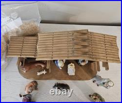 Rare Goebel Hummel Nativity Manger scene 11 Piece Germany