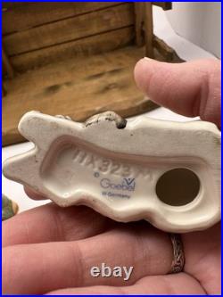 Rare Goebel Hummel Nativity Manger scene 7 Piece Germany With Original Stable