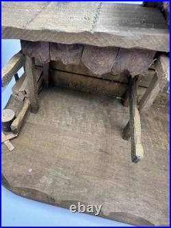 Rare Goebel Hummel Nativity Manger scene 7 Piece Germany With Original Stable