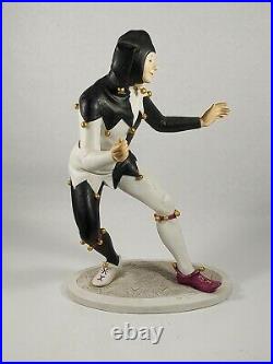 Rare Goebel Hummel Porcelain Jester Joker Statuette OPENING ACT Limited Edition