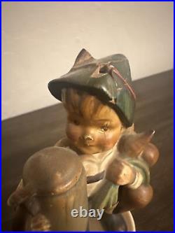 Rare Goebel Hummel Vintage Figurine Set Of 9 Total Germany 1900's Kids Animals