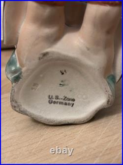 Rare Hummel Bookworm Girl TMK-1 1946-1948 US-Zone Germany (pre West Germany)