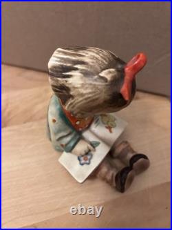Rare Hummel Bookworm Girl TMK-1 1946-1948 US-Zone Germany (pre West Germany)