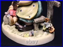 Rare Hummel Butterfly Wishes Swarovski Crystal # 2284 TMK 8 Low Mint # 0214/7500