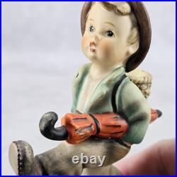Rare Hummel Figurine Happy Traveler 79 Goebel Germany 1960 1972 TMK 3