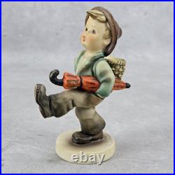 Rare Hummel Figurine Happy Traveler 79 Goebel Germany 1960 1972 TMK 3