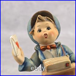 Rare Hummel Figurine Postman 119 Goebel Germany 1960 1972 TMK 3 Rare Hummel Figurine Postman 119 Goebel Germany 1960 1972 TMK 3