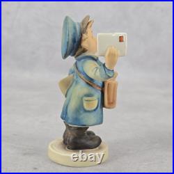 Rare Hummel Figurine Postman 119 Goebel Germany 1960 1972 TMK 3 Rare Hummel Figurine Postman 119 Goebel Germany 1960 1972 TMK 3