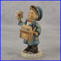 Rare Hummel Figurine Postman 119 Goebel Germany 1960 1972 TMK 3 Rare Hummel Figurine Postman 119 Goebel Germany 1960 1972 TMK 3