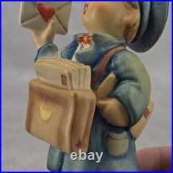 Rare Hummel Figurine Postman 119 Goebel Germany 1960 1972 TMK 3 Rare Hummel Figurine Postman 119 Goebel Germany 1960 1972 TMK 3