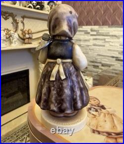 Rare Hummel Figurine Working Pattern Hum 856 Meisterstuck FM8 Swarovski Rare
