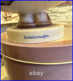 Rare Hummel Figurine Working Pattern Hum 856 Meisterstuck FM8 Swarovski Rare
