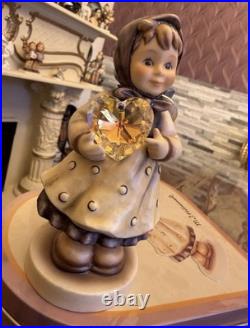 Rare Hummel Figurine Working Pattern Hum 856 Meisterstuck FM8 Swarovski Rare