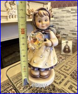 Rare Hummel Figurine Working Pattern Hum 856 Meisterstuck FM8 Swarovski Rare