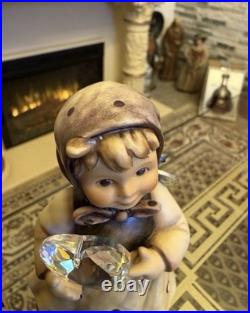 Rare Hummel Figurine Working Pattern Hum 856 Meisterstuck FM8 Swarovski Rare
