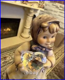 Rare Hummel Figurine Working Pattern Hum 856 Meisterstuck FM8 Swarovski Rare