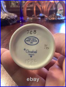 Rare Hummel Goebel Arbeitsmuster 768 Pixie White Archive Sample