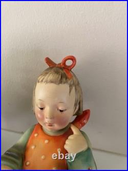 Rare Hummel Goebel Bookends Set Bookworms TMK2 Full Bee Gold Sticker 5.75 EUC