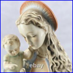 Rare Hummel Goebel Flower Madonna 10 / 1 Figurine TMK 2 1950 1959 Rare Hummel Goebel Flower Madonna 10 / 1 Figurine TMK 2 1950 1959