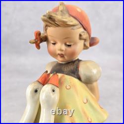 Rare Hummel Goebel Goose Girl 47 / 2 Figurine TMK 2 Full Bee 1950 1959 Rare Hummel Goebel Goose Girl 47 / 2 Figurine TMK 2 Full Bee 1950 1959