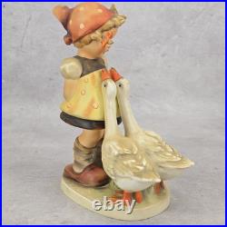 Rare Hummel Goebel Goose Girl 47 / 2 Figurine TMK 2 Full Bee 1950 1959 Rare Hummel Goebel Goose Girl 47 / 2 Figurine TMK 2 Full Bee 1950 1959