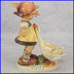 Rare Hummel Goebel Goose Girl 47 / 2 Figurine TMK 2 Full Bee 1950 1959 Rare Hummel Goebel Goose Girl 47 / 2 Figurine TMK 2 Full Bee 1950 1959