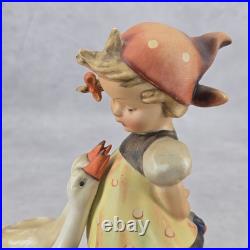 Rare Hummel Goebel Goose Girl 47 / 2 Figurine TMK 2 Full Bee 1950 1959 Rare Hummel Goebel Goose Girl 47 / 2 Figurine TMK 2 Full Bee 1950 1959