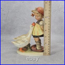 Rare Hummel Goebel Goose Girl 47 / 2 Figurine TMK 2 Full Bee 1950 1959 Rare Hummel Goebel Goose Girl 47 / 2 Figurine TMK 2 Full Bee 1950 1959